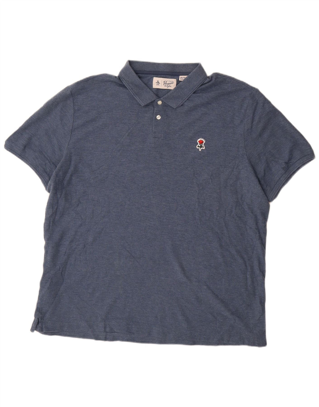 Polo Penguin para hombre 2XL Algodón azul