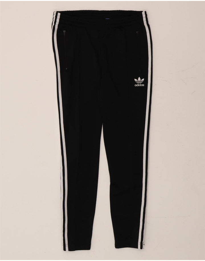 ADIDAS Pantalones de chándal para mujer UK 10 Small Black Poliéster