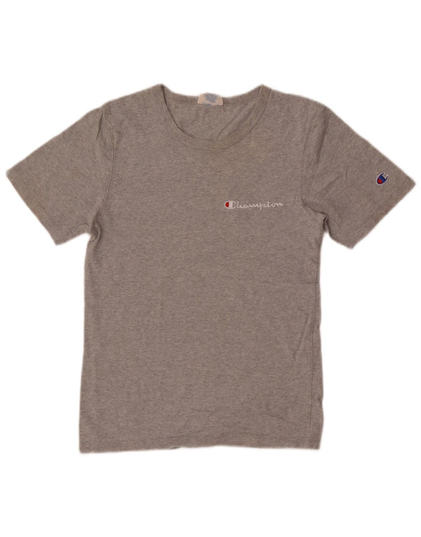 Champion Heritage Camiseta para Mujer UK 6 XS Gris Algodón