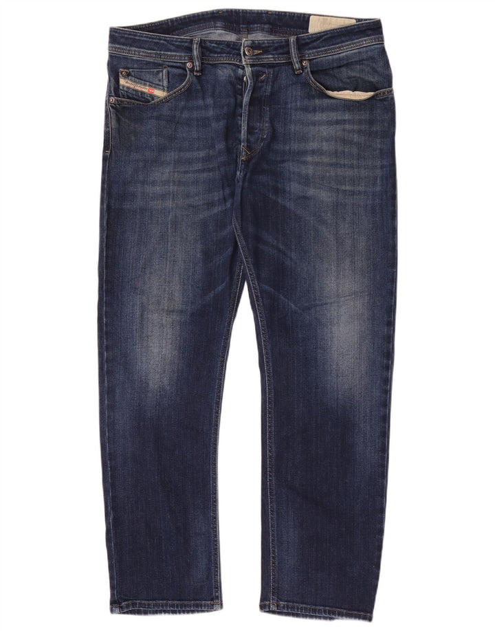Diesel Jeans Slim Para Hombre W36 L29 Algodón Azul