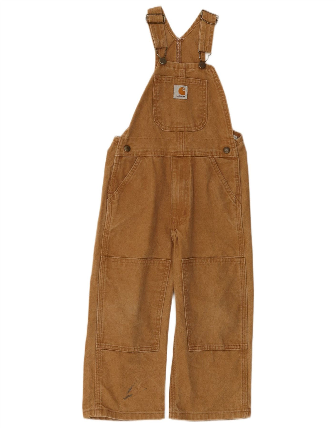 CARHARTT Pantalón peto para niño 4-5 años W24 L16 Algodón beige
