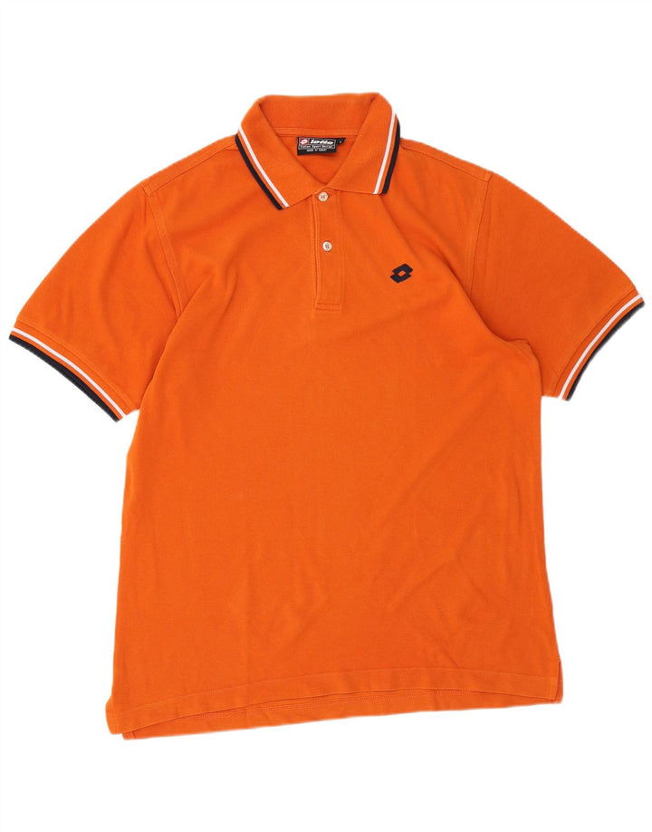 Polo Lotto Hombre Grande Naranja