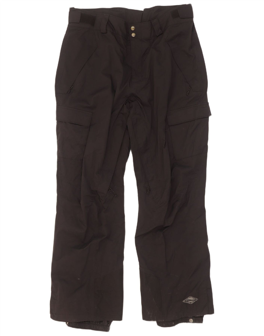 Columbia Omni-Tech Cargo Pantalones De Esquí Hombre XL Nylon Negro