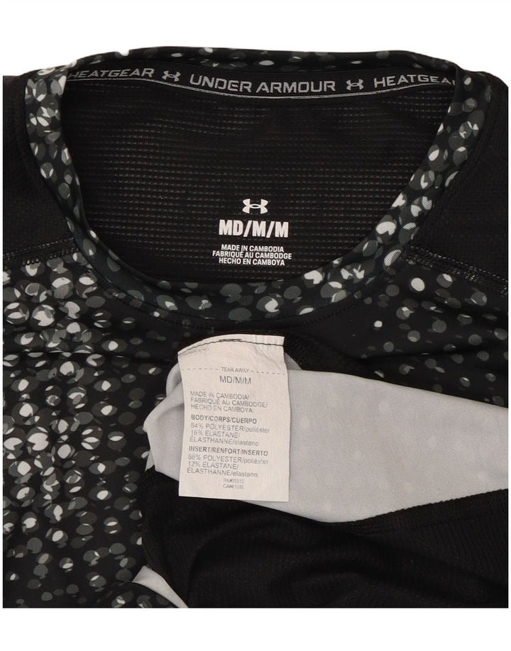 Under Armour Camiseta gráfica para mujer Top UK 12 Mediano Negro Poliéster