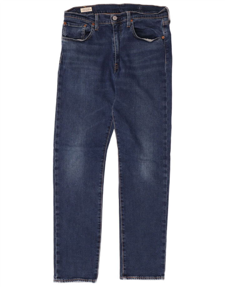 LEVI'S Vaqueros cónicos 502 para hombre W32 L32 Algodón azul