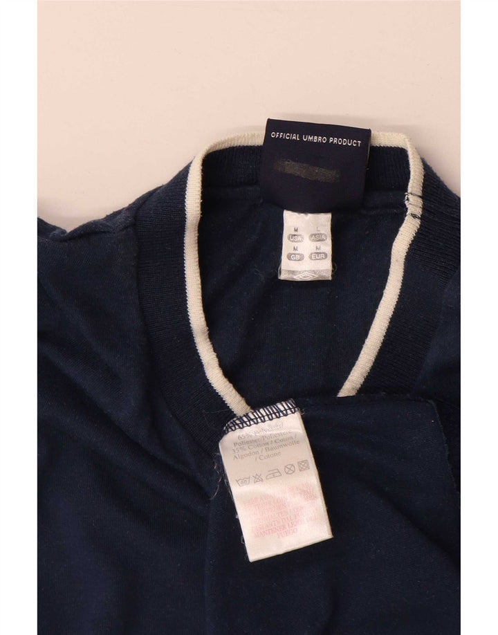 Camiseta Umbro Hombre Top Medium Azul Marino Poliéster