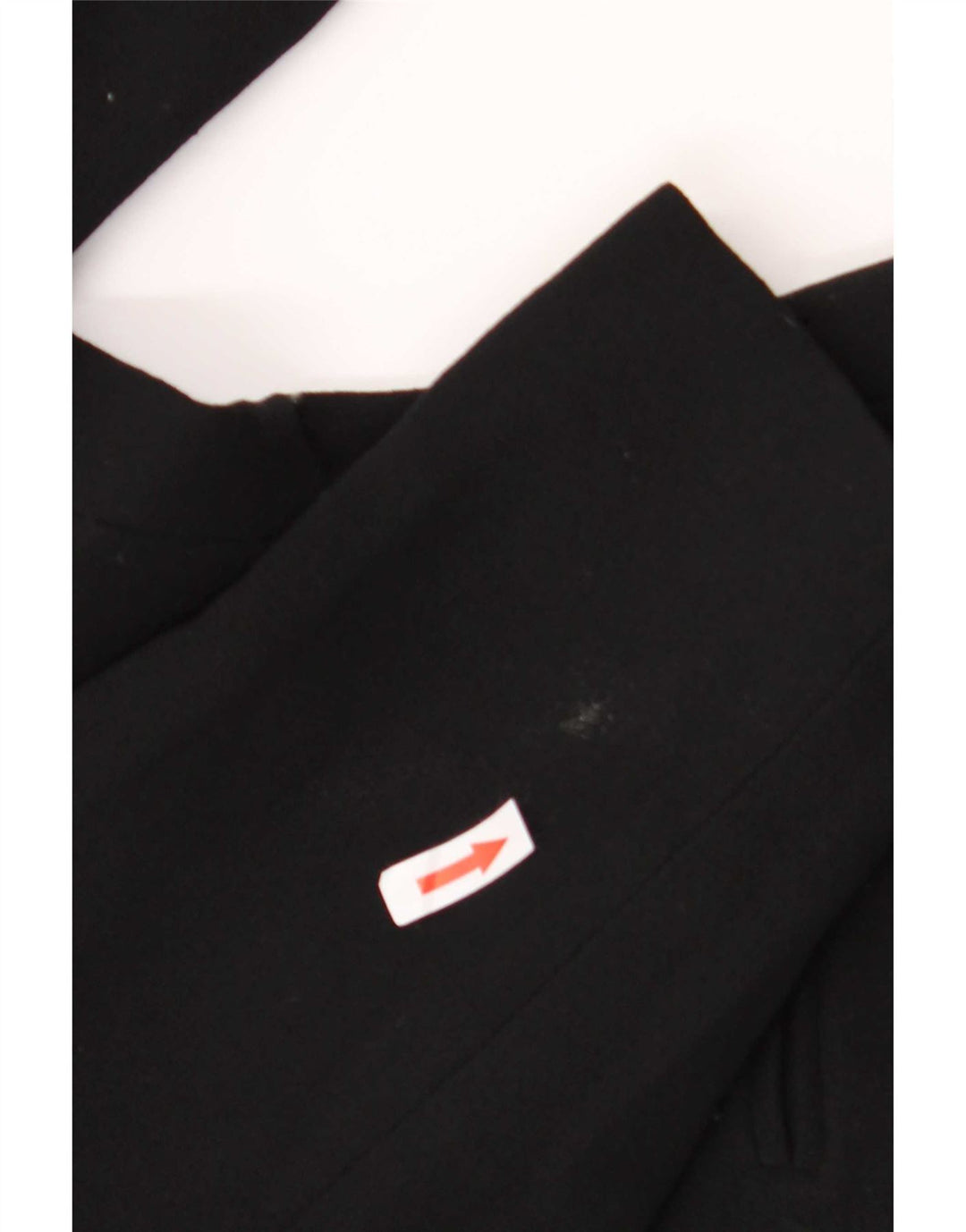 Max Mara Chaqueta Blazer de 1 Botón para Mujer UK 46 Grande Lana Virgen Negra