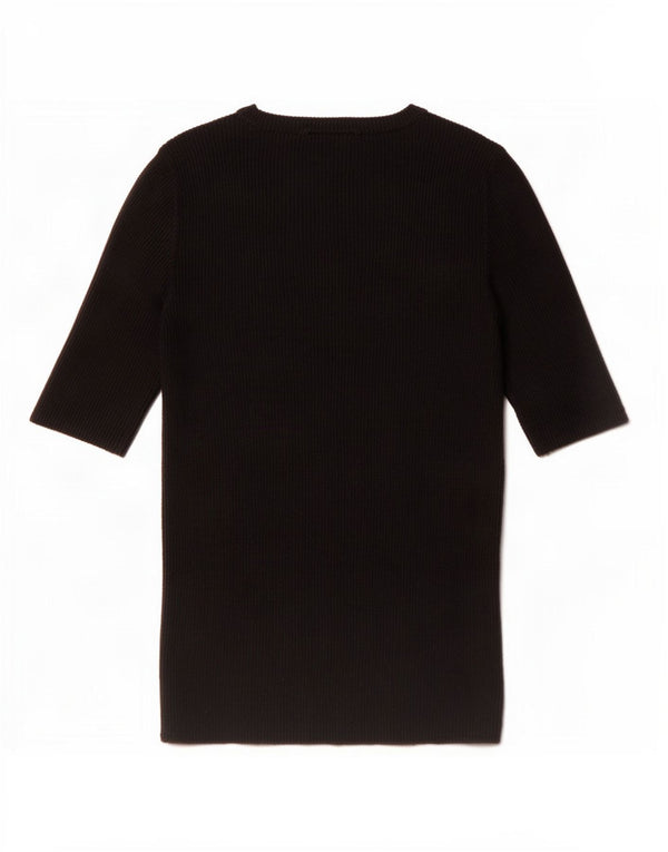 Gap Top para mujer manga 3/4 UK 8 Small Algodón negro