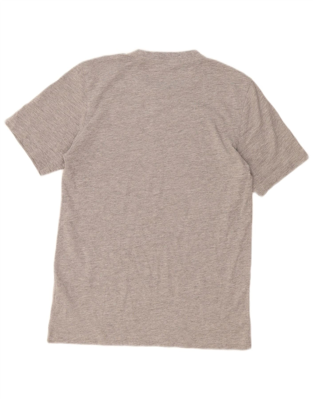 Adidas - Camiseta gráfica para hombre, talla pequeña, algodón gris