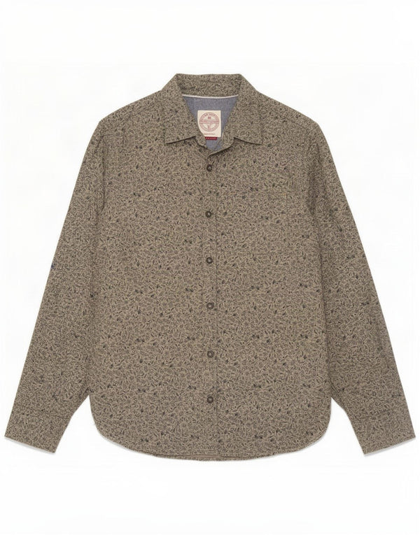 Camisa para hombre Fat Face Algodón floral verde medio