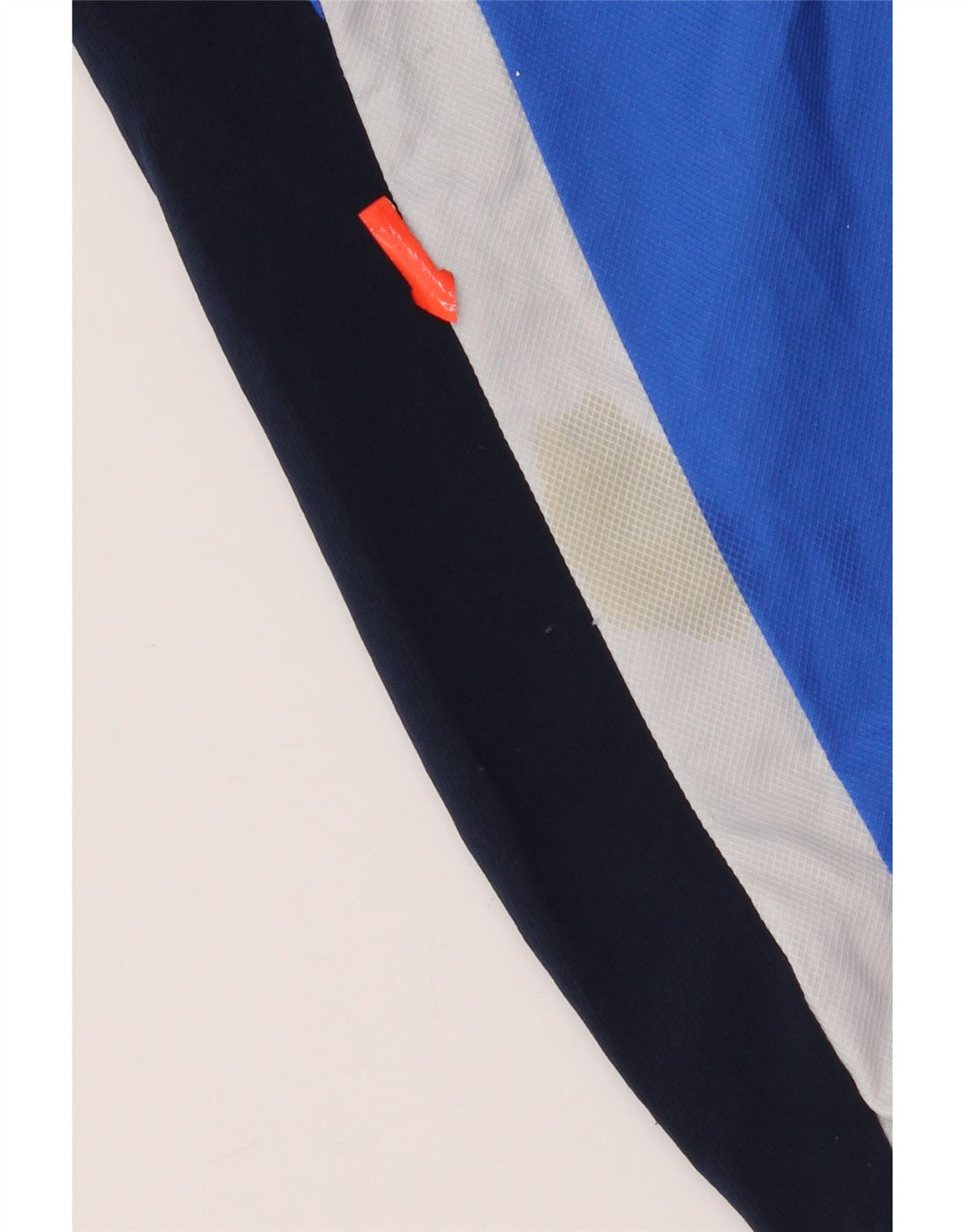 NIKE Hombre Dri Fit Jersey Chándal Top Azul Medio Colorblock