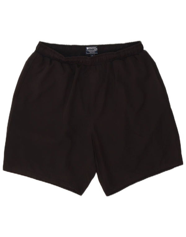 Pantalones cortos deportivos para hombre Mountain Warehouse Poliéster negro grande