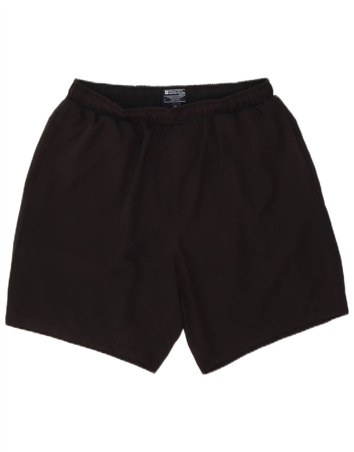 Pantalones cortos deportivos para hombre Mountain Warehouse Poliéster negro grande
