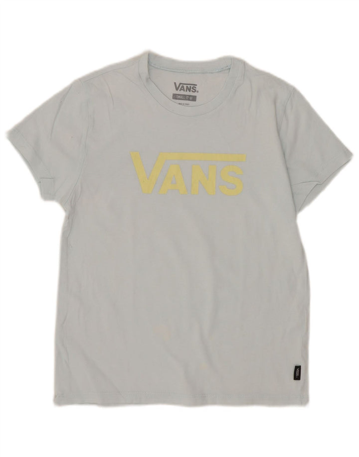 Vans Camiseta gráfica para niños 7-8 años Small Azul