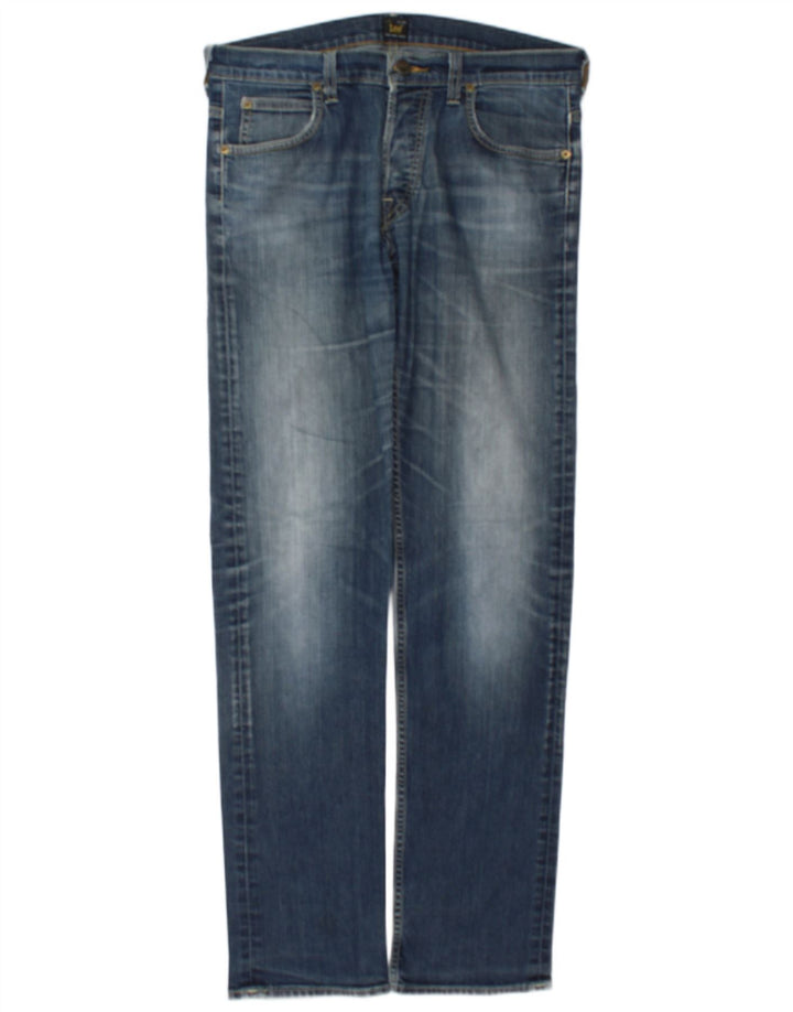 Lee Jeans Powell Slim para Hombre W33 L34 Algodón Azul