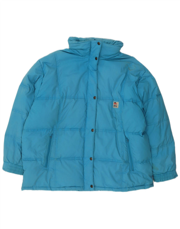Chaqueta acolchada extragrande con capucha para mujer Elho UK 40 XL Azul