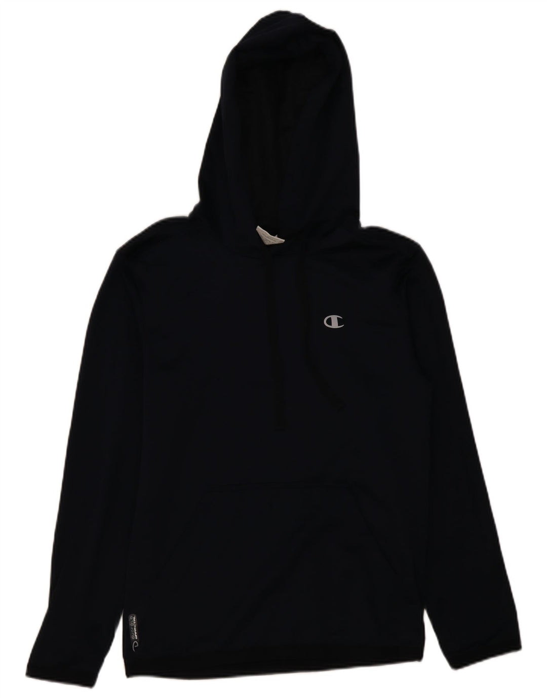CHAMPION Jersey con capucha para hombre pequeño poliéster azul marino
