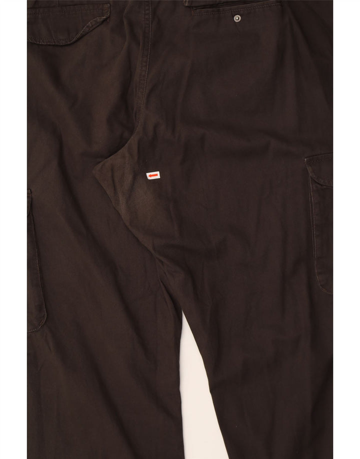 LEE Mens Straight Cargo Trousers W42 L30 Khaki Cotton Vintage Lee and Second-Hand Lee from Messina Hembry 