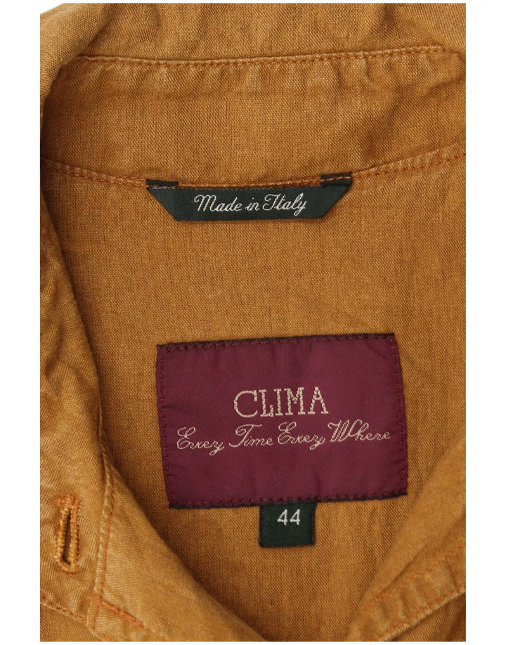 VINTAGE Chaqueta utilitaria holgada para mujer IT 44 Marrón medio