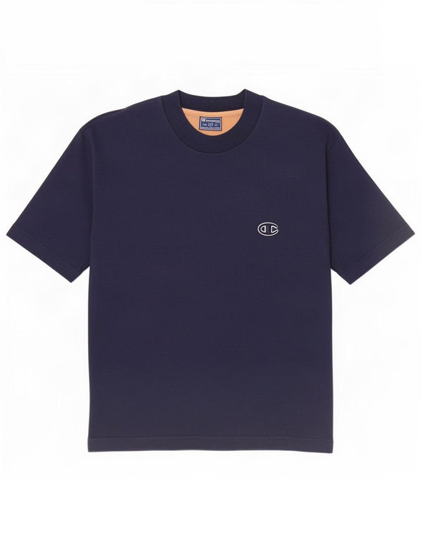 Champion Camiseta para hombre Top Small Azul marino