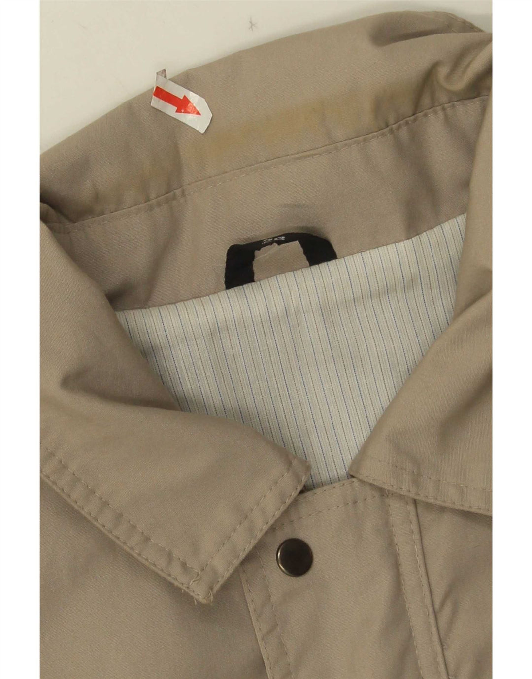 C & A Chaqueta Bomber para Hombre UK 40 Grande Poliéster Gris