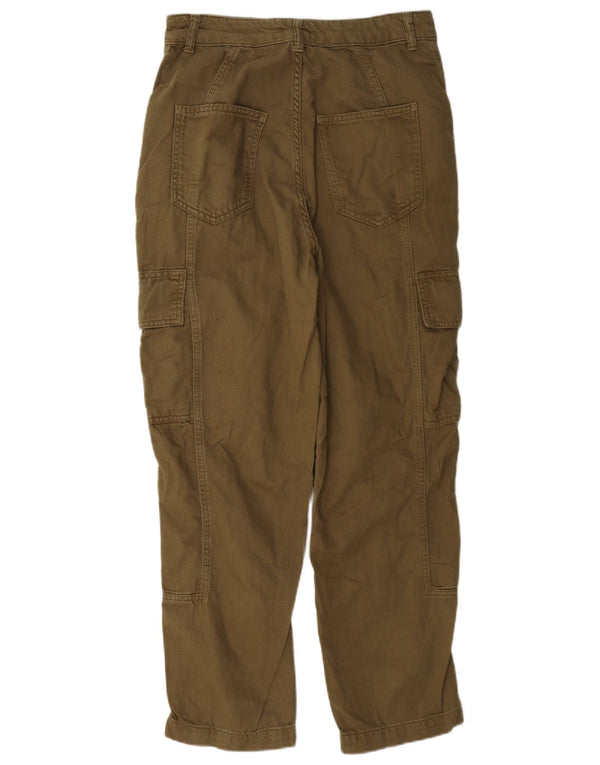 Pantalón cargo recto Mujer Essentiel Antwerp W28 L28 Algodón marrón