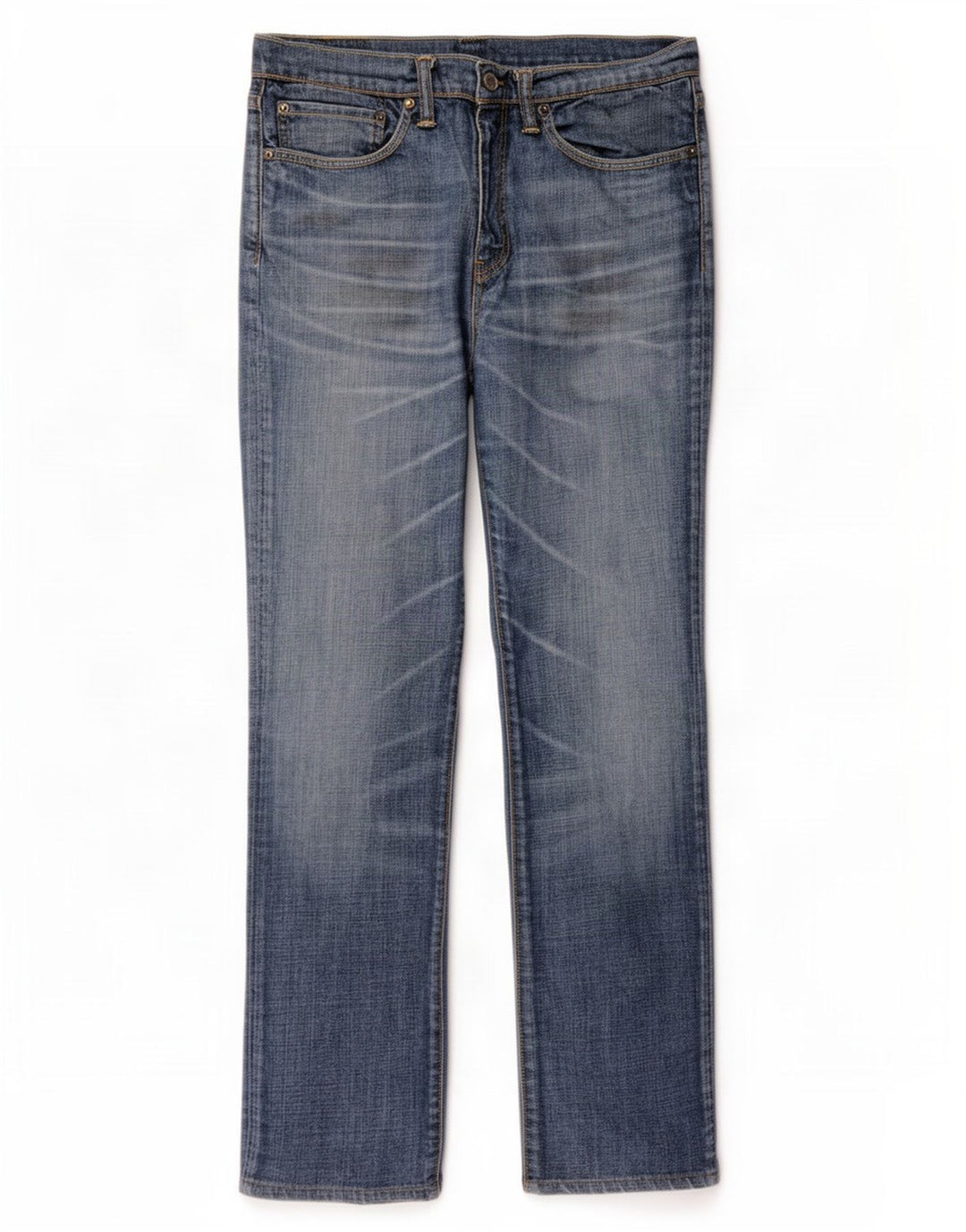 Levi's Hombre 511 Slim Jeans W34 L36 Algodón Azul
