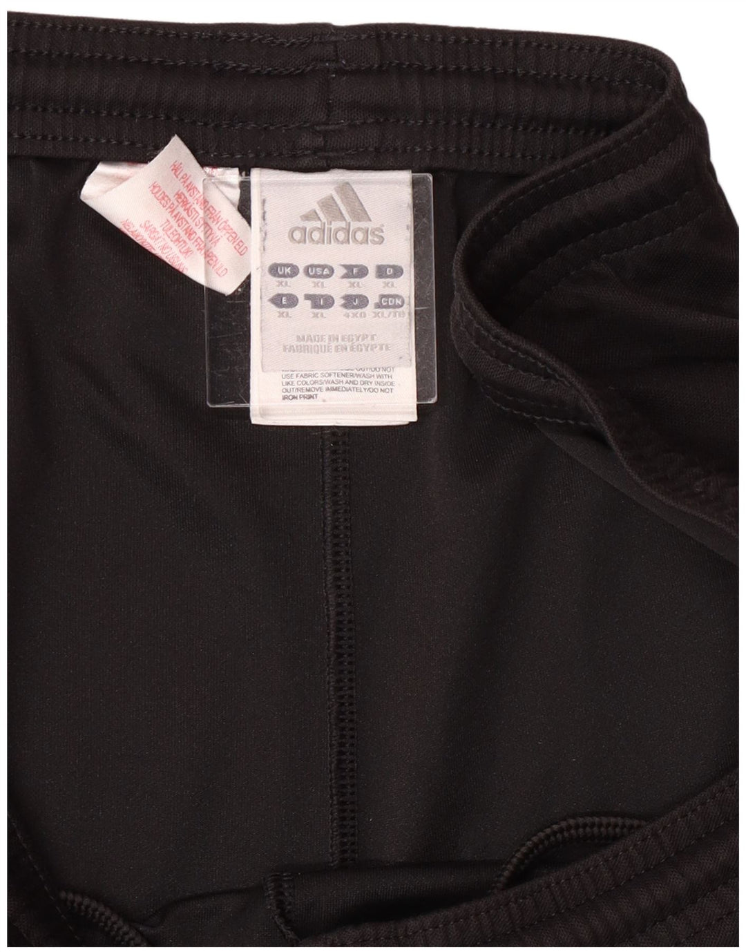 Adidas Pantalones cortos deportivos para hombre XL Negro Poliéster