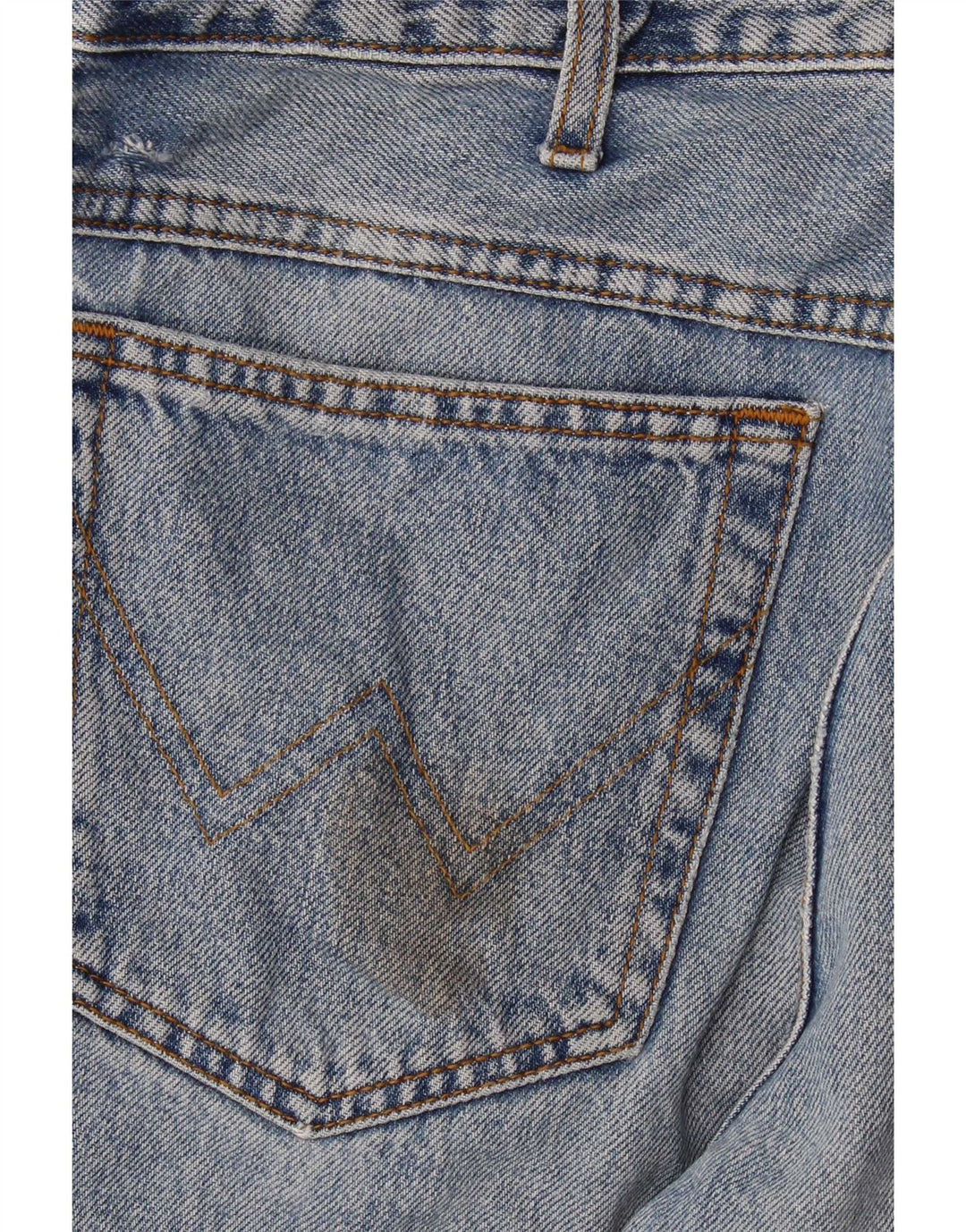 Wrangler Vaqueros rectos Texas para hombre W33 L32 Algodón azul