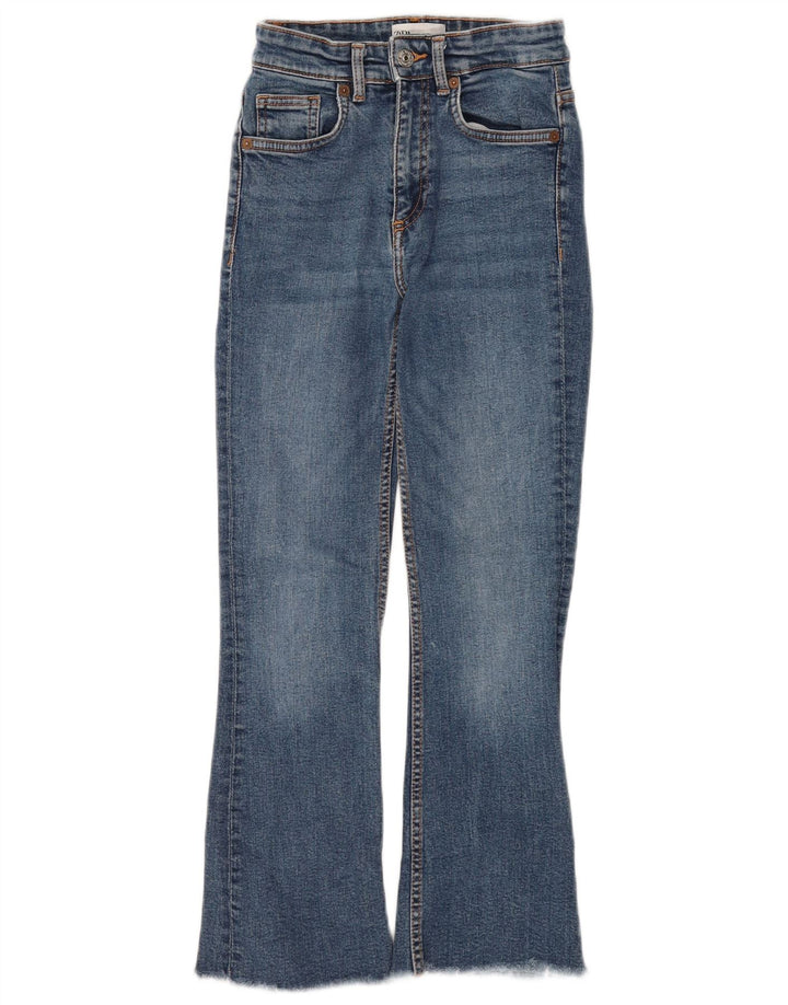 Zara Vaqueros Bootcut Mujer EU 34 2XS W24 L26 Azul