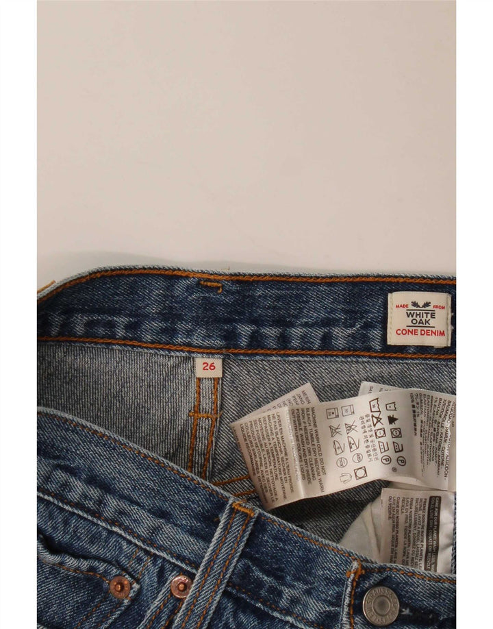 Shorts Vaqueros Levi's Mujer W26 Small Azul Algodón