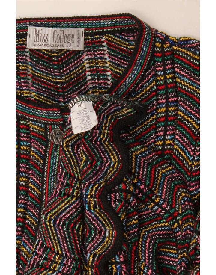 College By Marcazzani - Cárdigan para mujer, talla 40, talla M, multicolor