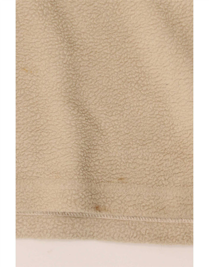 Jack & Jones Hombre Jersey De Forro Polar Con Cremallera Y Cuello Medio Poliéster Beige