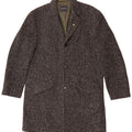 MARC O'POLO Abrigo para hombre IT 50 Lana en espiga gris grande