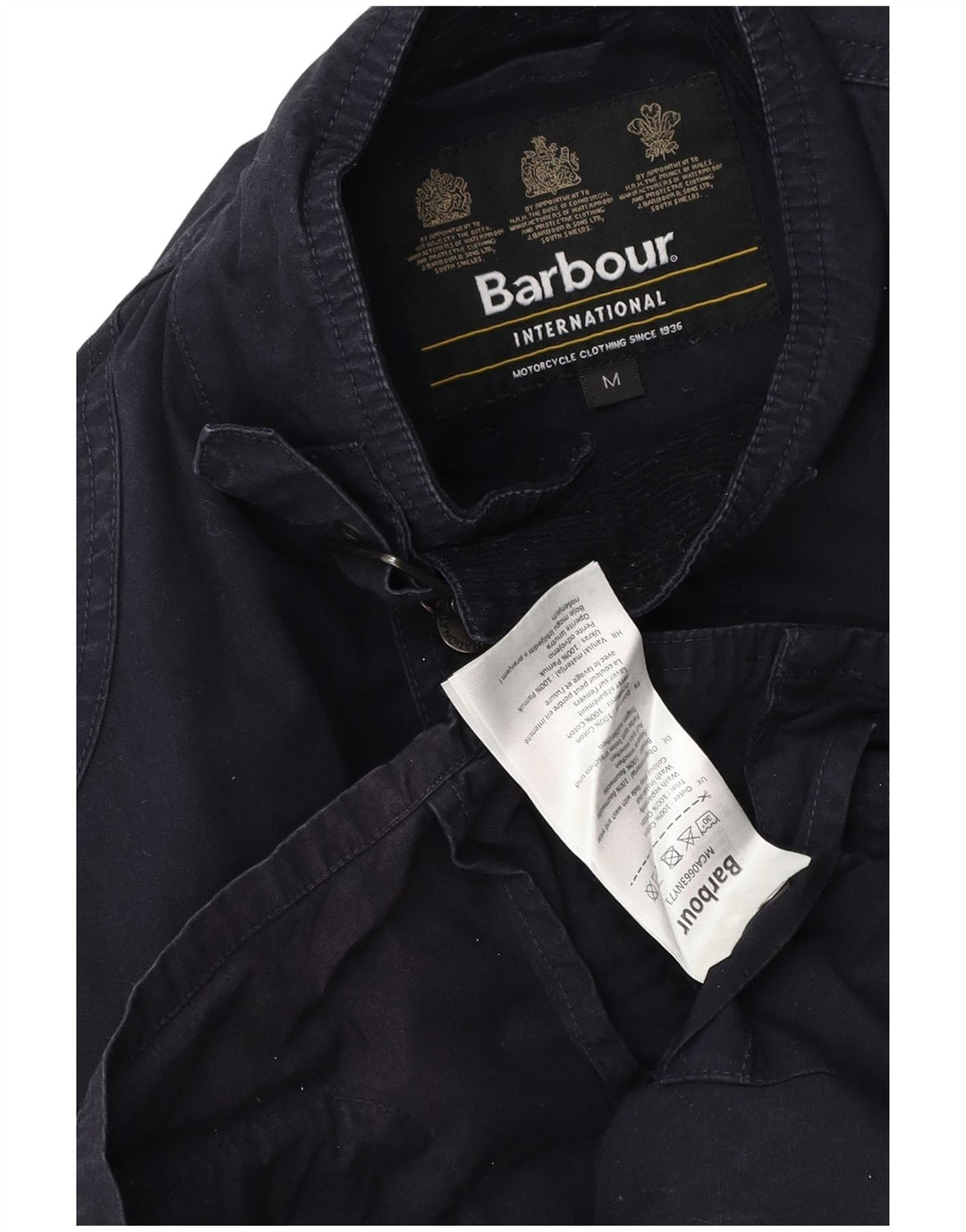 Barbour Chaqueta utilitaria para hombre UK 38 Mediana Azul marino Algodón