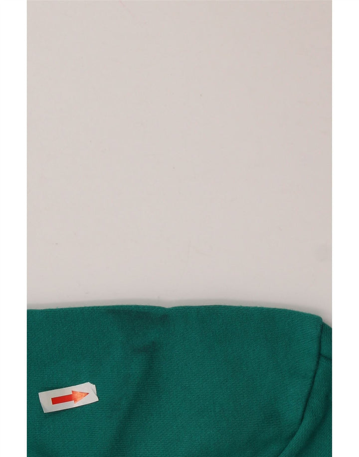 Ellesse Jersey con capucha y gráfico extragrande para mujer Reino Unido 12 Algodón verde medio