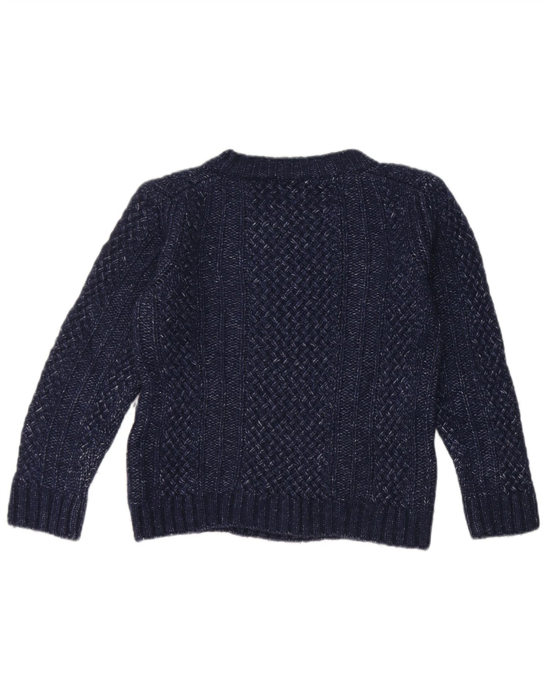 Massimo Dutti Jersey con Cuello Barco para Mujer UK 40 Medium Azul Marino