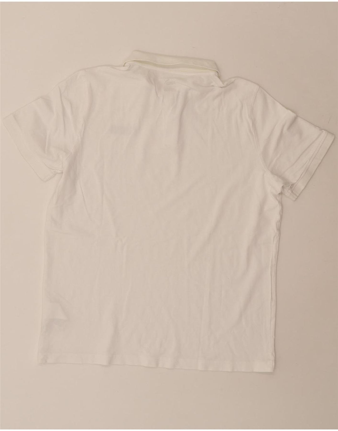 PUMA Polo para hombre grande de algodón blanco