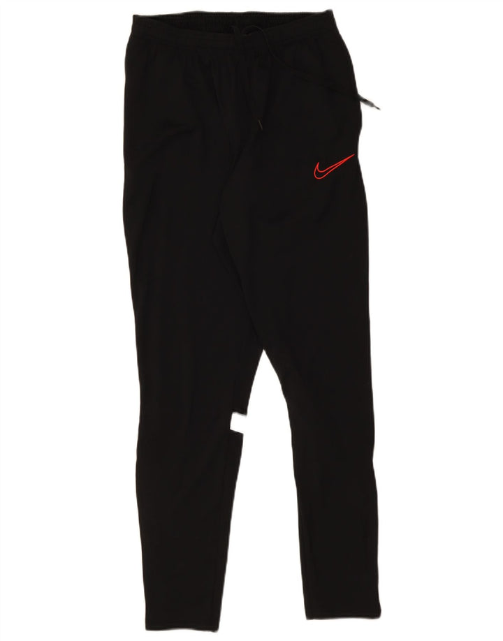 Pantalones De Chándal Nike Dri Fit Para Hombre Poliéster Color Block Negro Mediano