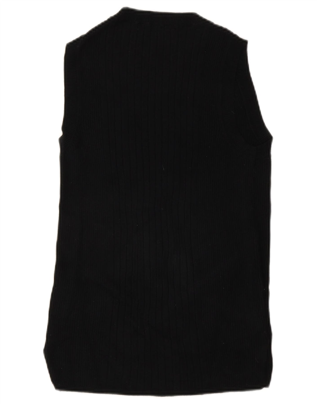 Marks & Spencer Top sin mangas para mujer UK 44 Viscosa negra mediana