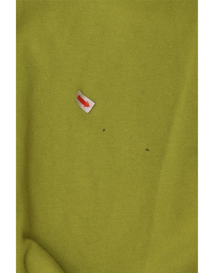 CHAMPION Jersey con capucha extragrande para mujer UK 10 Small Green Cotton