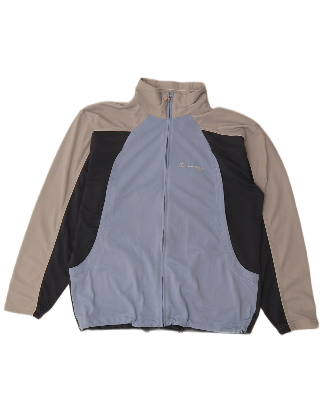 Champion Chándal Completo Para Hombre Poliéster Color Block Negro Mediano