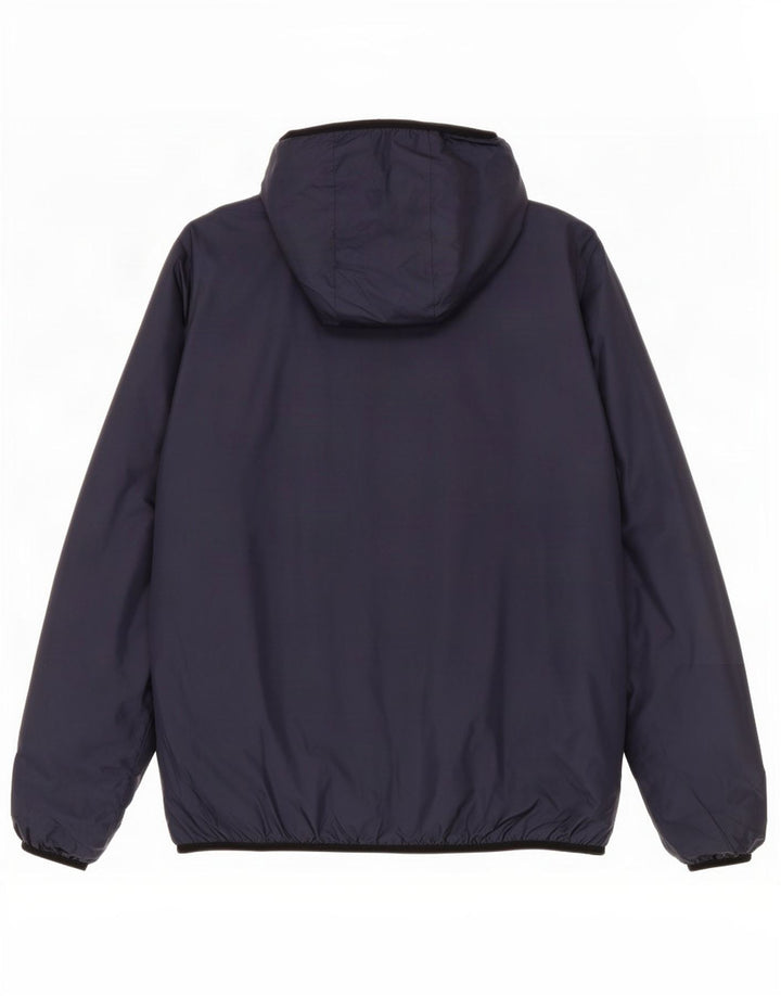 Mistral Chaqueta cortavientos con capucha para hombre UK 38 Medium Azul marino Poliéster