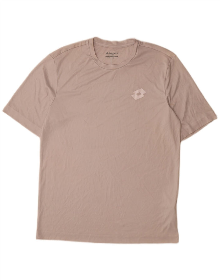 Camiseta Lotto Hombre Top Gris Medio Poliéster