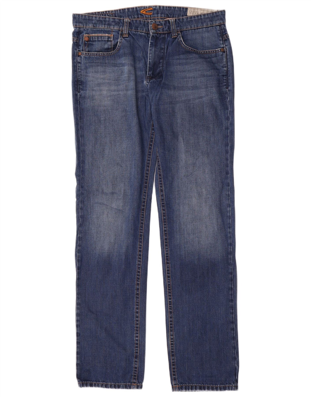 Vaqueros rectos para hombre Camel Active W34 L34 Algodón azul