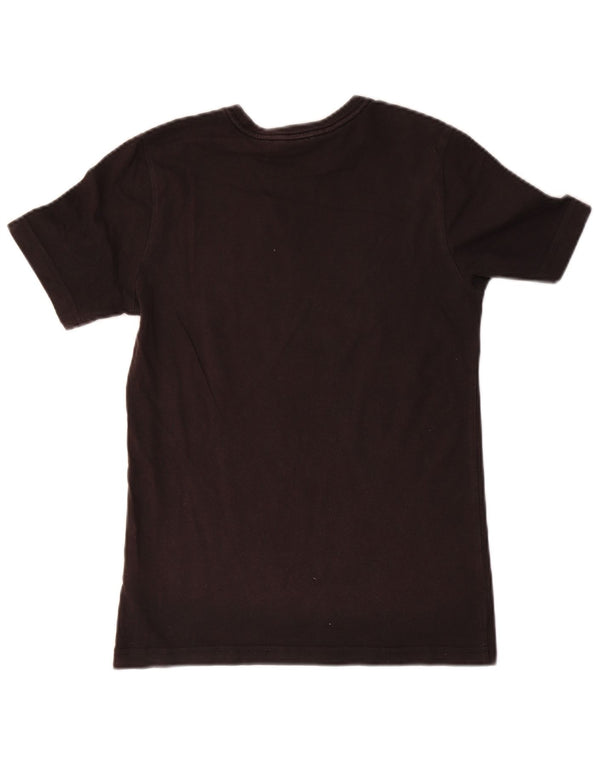 Adidas Camiseta gráfica para niños 11-12 años Negro Algodón