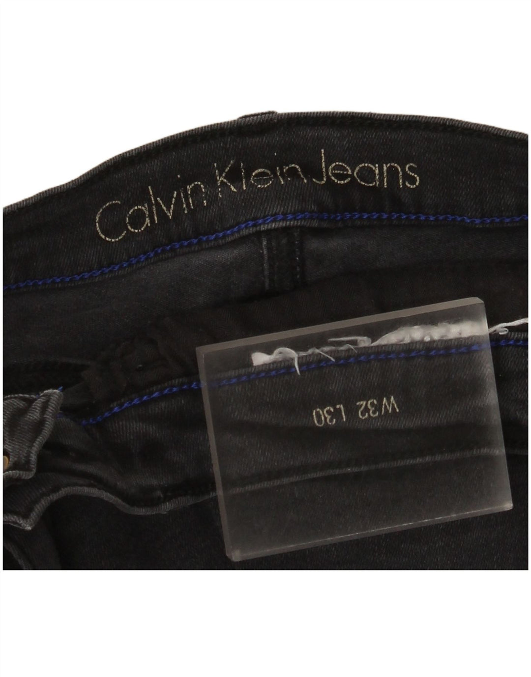 Vaqueros ajustados para mujer Calvin Klein W32 L30 Negro