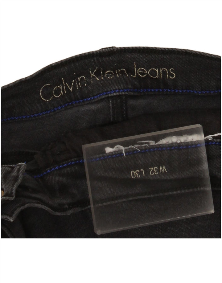 Vaqueros ajustados para mujer Calvin Klein W32 L30 Negro