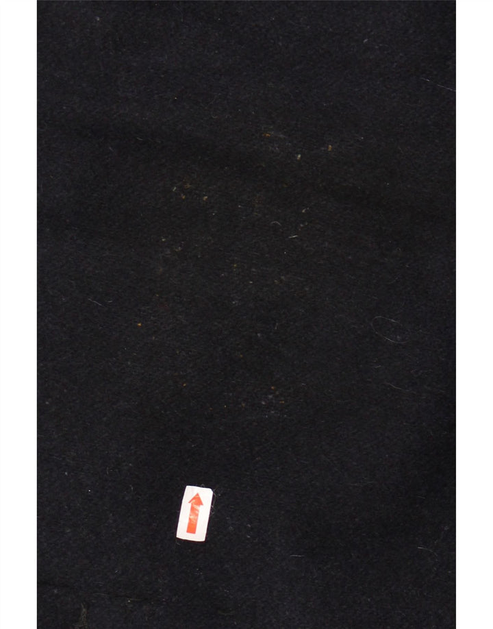 VINTAGE Abrigo holgado para hombre IT 44 XS Lana color block azul marino