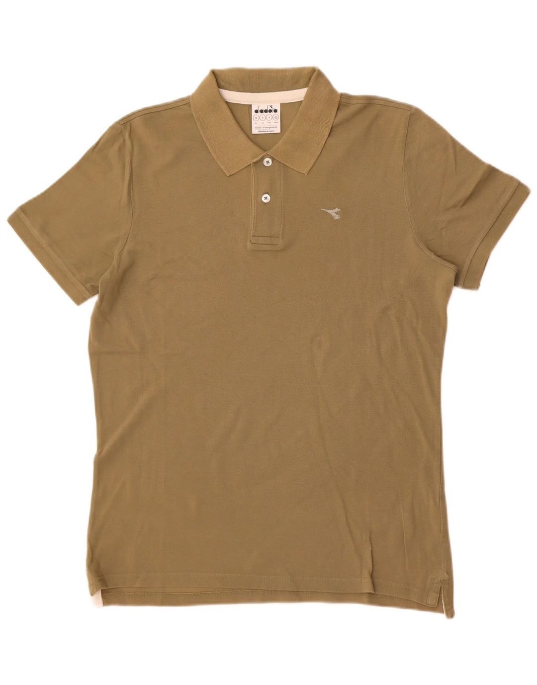 Diadora Polo Hombre Pequeño Caqui